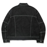 ワイドデニムジャケット/WIDE DENIM JACKET_BLACK
