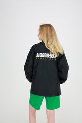 SMILE COACH JACKET (BLACK) (6699088543862)