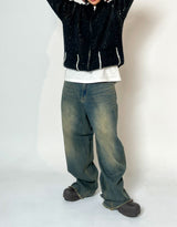 ビンテージラインデニムパンツ / Vintage Line Denim Pants