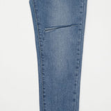 ハイスパンデックスデストロイドスキニージーンズ/HIGH SPANDEX DESTROYED LIGHT BLUE SKINNY JEAN [6060]