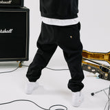 ルーズフィットスウェットパンツ/LOOSE-FIT SWEAT PANTS-BLACK