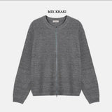 アンブラーラウンドジップアップニット / AMBLER ROUND ZIPUP KNIT
