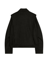 87-STAN029 [Vegan Suede]マルチプラックケットスエードジャケット