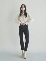 ストレートデニムパンツ / W1005 STRAIGHT DENIM PANTS_DEEP BLUE
