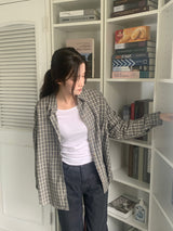 Youth Basic U-neck Long-sleeved T-shirt