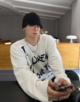 No.0324 half rimmed glasses