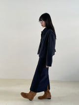 Remember corduroy long skirt 