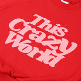 TCWクロップスウェットシャツ / TCW crop sweatshirt (4582491127926)