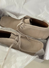 Crepesol suede ankle loafer