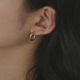 14K ゴールドフィルドリングピアス/14K GOLDFILLED RING EARRING (S size)