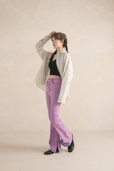 slit boot cut