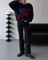 ALL - USA Flag Angora Knitwear (3 colors)