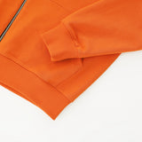 カットポイントパーカー / cut point hood zip-up - ORANGE