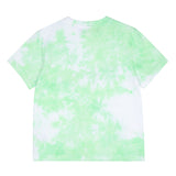 Happy tie-dye crop T shirts [Green] (6535244218486)