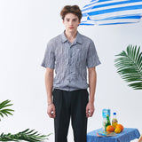 リンクルハーフシャツ/WRINKLE HALF SHIRT