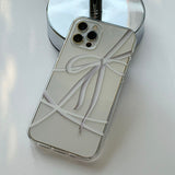 ピンクルーズリボンiPhoneケース
