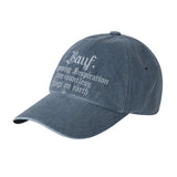 ビンテージウォッシングボールキャップ / vintage washing ball cap [blue]