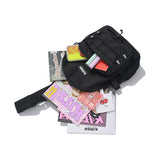 ポケットテクニカルスリングバッグ／POCKET TECHNICAL SLING BAG [BLACK]
