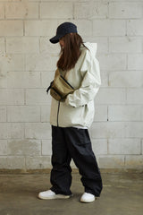 アクティブフーデッドジャケット/BSR2223FWJK042 ACTIVE HOODED JACKET CREAM