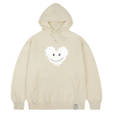 [UNISEX]ビッグクラウドハートスマイルパーカー