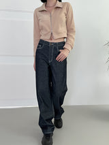 ホワイト ステッチ ドウ パンツ / no.1772 White Stitched Dough Pants