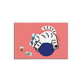 HOME WORKOUT TIGER POST CARD (6538757210230)