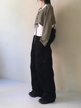 Yells バルーン マキシ コットン カーゴ パンツ