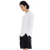 ベーシックパッチロングスリーブT/BASIC PATCH LONG-SLEEVED T-WHITE