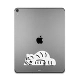 LYING TIGER BIG REMOVABLE STICKER (6538521608310)