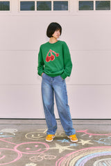 KIRSH X MISAKI KAWAI SWEATSHIRT [GREEN]