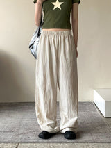 バウバスロックワイドロングナイロンパンツ / Bowbaslock Wide Long Nylon Pants