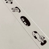 キャット マスキングテープ インアピット / Cat masking tape in a pit