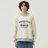WALKING CREW REVERSIBLE SWEATSHIRT (GREY) (6604048466038)