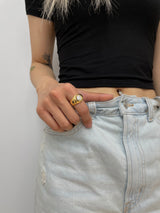 no.52リング / no.52 ring gold (#13 freesize)