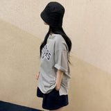 レタリングボクシーTシャツ