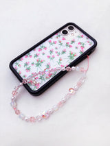 BLOOM Pink Heart Me Crystal Phone Strap
