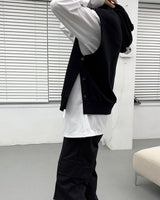 トイフーディーベスト/SK Toy Hoodie vest (4 colors)