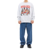 スケルトンライダースウェットシャツ / SKELETON RIDER SWEATSHIRT