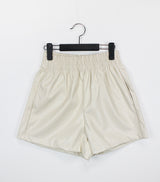 ゴーストレザーショーツ / Ghost Leather Shorts (3color)