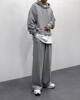 オールインワンクロップドフーディ/FL All-in-One Cropped Hoodie (4 colors)
