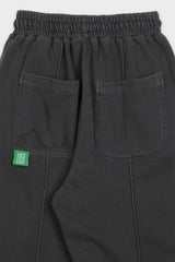 パッチスウェットパンツ/Patch sweatpants(washed charcoal)