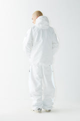 WDフューチャーリフレクティブトラックパンツ / BSR2223FWPT040 WD FUTURE REFLECTIVE TRACK PANTS WHITE
