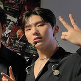 ダイク クロス ネックレス / [MONSTA X] Dike Cross Necklace (silver)