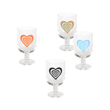 ハートゴブレットカップ / Heart goblet cup (4color)