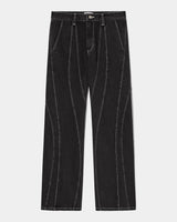 オウンリッチウェーブデニムパンツ / OWN Rich Wave Denim Pants (2 colors)