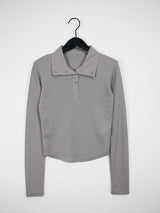シャツカラーカラーTシャツ/Shirt color color T-shirt (3color)