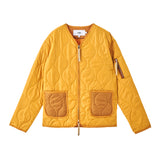 LAMB LIVELIHOOD QUILTING JACKET (ORANGE)