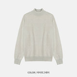 ケインハーフネックハイネックニット (6 color)