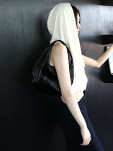 Egg Mini Bag _ Metallic [Black]