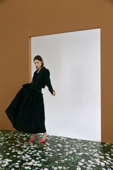 Low collar jacket